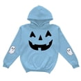 thumbnail image 1 of SHTXOZHI Halloween Hoodies Sweatshirts for Boys Girls Long Sleeve Graphic Tops Casual Outdoor Warm Basic Layering, 1 of 6