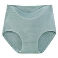 thumbnail image 1 of SHTXOZHI High Waisted Underwear for Women Plus Size Cotton Panties Full Coverage Stretch Briefs, 1 of 4