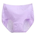 thumbnail image 1 of SHTXOZHI High Waisted Underwear for Women Plus Size Cotton Panties Full Coverage Stretch Briefs, 1 of 6