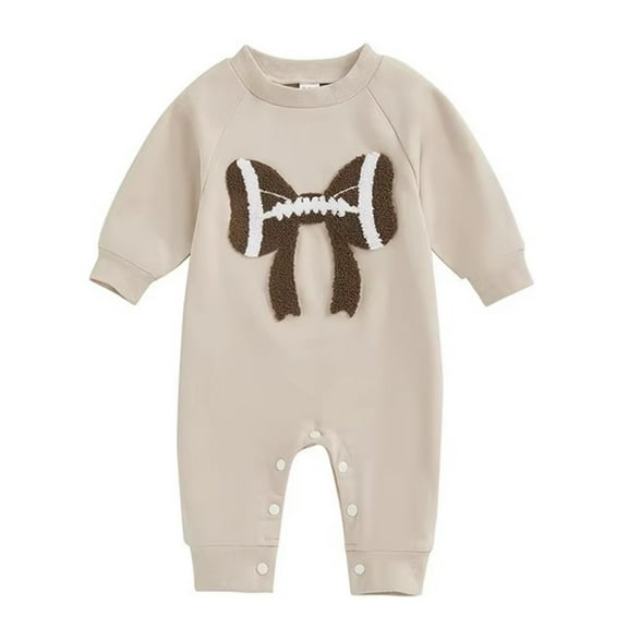 SHTXOZHI Infant Boys Girls Outfits Newborn Baby Long Sleeve Romper Toddler Fall Winter Spring Clothes