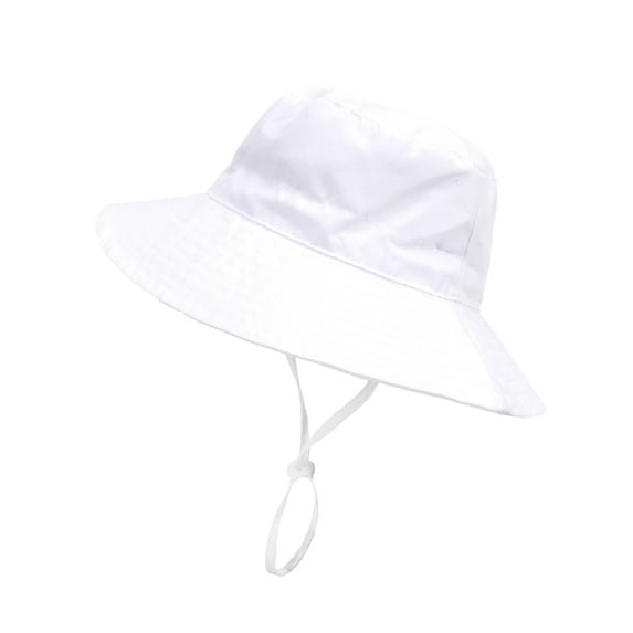 SHTXOZHI Kids Sun Hat for Toddler Boys Girls Adjustable Fisherman Hats Wide Brim Summer Bucket Hat