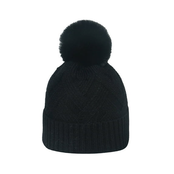 SHTXOZHI Knitted Beanie for Women Men Solid Color Soft Hat Outdoor Ski Snow Warm Caps