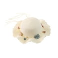 thumbnail image 1 of SHTXOZHI Little Girl Kids Summer Straw Hat Sun Protection Wide Brim Beach Breathable Hats, 1 of 2