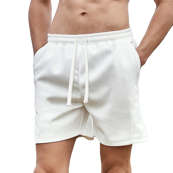 SHTXOZHI Men's Athletic Workout Shorts Elastic Waist Lightweight Running Shorts Drawstring Shorts with Pockets