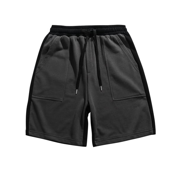 SHTXOZHI Men's Casual Summer Beach Shorts Drawstring Elastic Waist Lightweight Shorts with Pocket