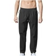 thumbnail image 1 of SHTXOZHI Men's Elastic Waist Sweatpants Running Workout Casual Pants with Pockets Drawstring Lounge Trousers, 1 of 3