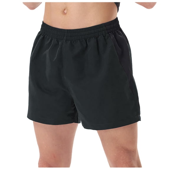 SHTXOZHI Mens Athletic Workout Shorts Gym Running Lightweight Elastic Waist Shorts with Zipped Pockets