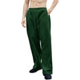 thumbnail image 1 of SHTXOZHI Mens Casual Sweatpants Elastic Waist Wide Leg Drawstring Athletic Trousers with Pockets, 1 of 4