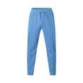 thumbnail image 1 of SHTXOZHI Mens Elastic Waist Exercise Pants Drawstring Sweatpants with Pocket Workout Running Pants, 1 of 4