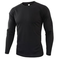 SHTXOZHI Mens Quick Dry Athletic T-Shirts Long Sleeve Crewneck Wokout Gym Tees Casual Tops