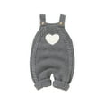 thumbnail image 1 of SHTXOZHI Newborn Infant Baby Boy Girl Clothes Sleeveless Knit Romper Toddler Cute Jumpsuit, 1 of 3
