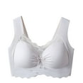 thumbnail image 1 of SHTXOZHI No Underwire Bras for Women Full Coverage Lace Bras Seamless Push Up Smoothing Bra, 1 of 4