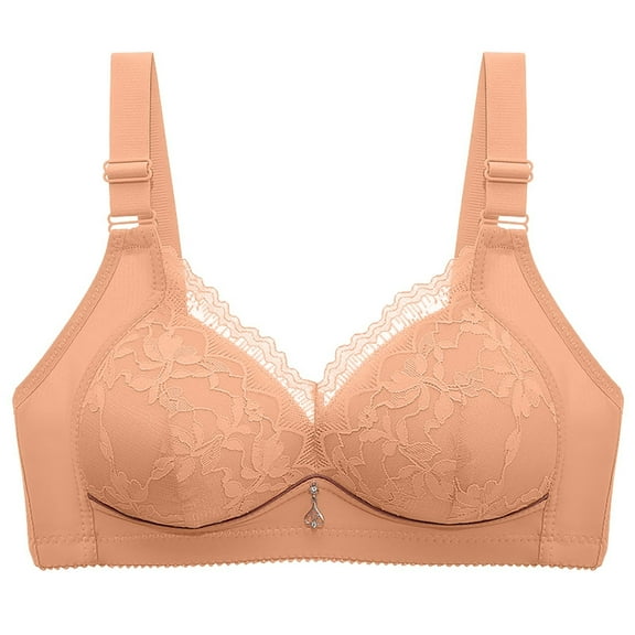 SHTXOZHI Plus Size Push Up Bras for Women Full Coverage Wireless Bras No Underwire Everyday Bras