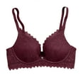 thumbnail image 1 of SHTXOZHI Push Up Bra for Women Spaghetti Strap Underwire Bras Breathable Full Coverage Bra, 1 of 3