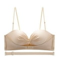 thumbnail image 1 of SHTXOZHI Seamless Bras for Women Push Up Smoothing T-Shirt Bras Adjustable Strap Comfort Bras, 1 of 7