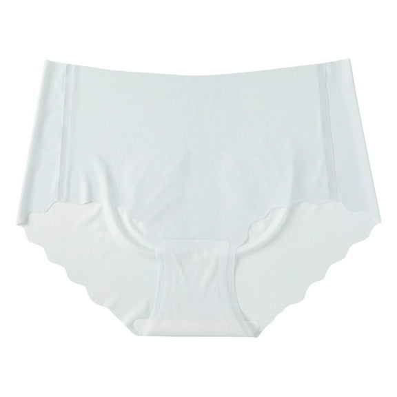 SHTXOZHI Seamless Underwear for Women No Show Invisible Panties Full Coverage Stretchy Brief