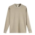 thumbnail image 1 of SHTXOZHI Soft T-Shirts for Men Long Sleeve Comfortable Tees Solid Color Undershirt Fall Winter Running Sport Basic Tops, 1 of 3