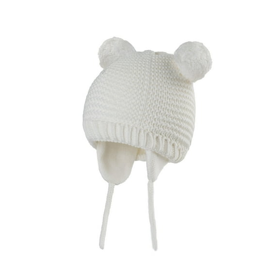 SHTXOZHI Toddler Baby Winter Beanies Kids Ear Flaps Knitted Hat Infant Girls Boys Warm Hat
