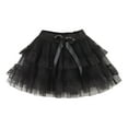 thumbnail image 1 of SHTXOZHI Toddler Girl's Skirts Kids Ruffle Layered Tulle Skirt Summer Birthday Dance Princess Skirt, 1 of 7
