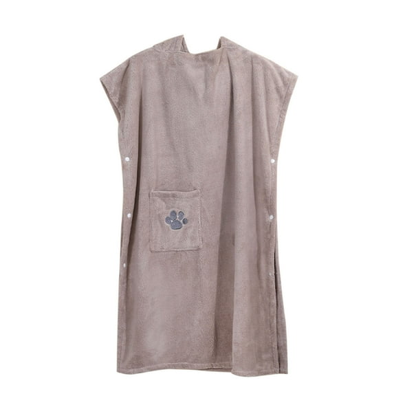 SHTXOZHI Towel Wrap for Women Quick Dry Fleece Spa Robe Knee Length Cover up Bathrobe Snap Closure