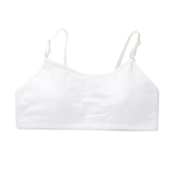 SHTXOZHI Training Bras for Girls 13 to 17 Years Sports Soft Padded Bra with Adjustable Straps