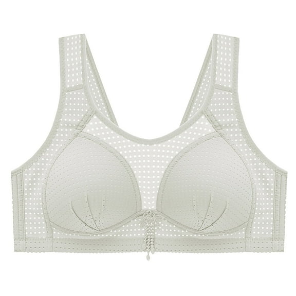SHTXOZHI Women's Comfort Full Coverage Bras Hollow Out Breathable Bras Push Up Everyday Bras