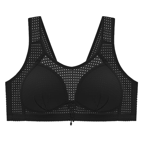 SHTXOZHI Women's Comfort Full Coverage Bras Hollow Out Breathable Bras Push Up Everyday Bras