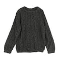 thumbnail image 1 of SHTXOZHI Womens Fuzzy Fleece Pajama Tops Long Sleeve Plush Sherpa Tops Lounge Sleep Shirts, 1 of 8