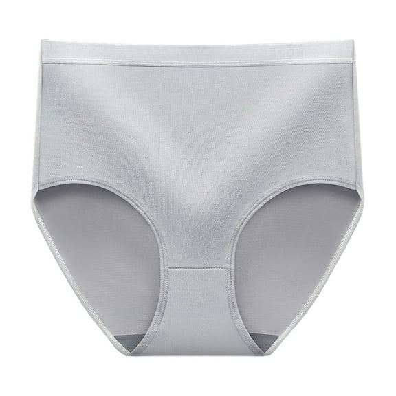 SHTXOZHI Womens High Waisted Leakproof Panties Full Coverage Cotton Underwear Ladies Stretch Briefs