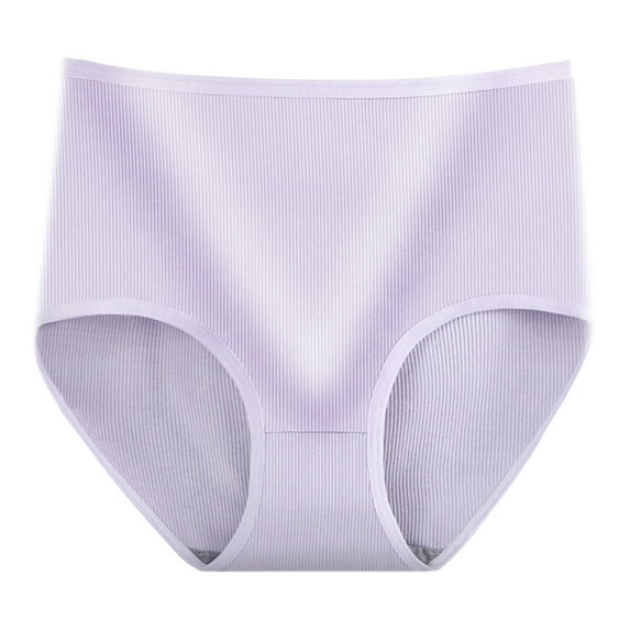 SHTXOZHI Womens High Waisted Leakproof Panties Full Coverage Cotton Underwear Ladies Stretch Briefs