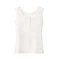 thumbnail image 1 of SHTXOZHI Womens Lace Trim Tank Tops Scoop Neck Ribbed Button Front Shirts Summer Comfortable Casual Layering Tees, 1 of 8
