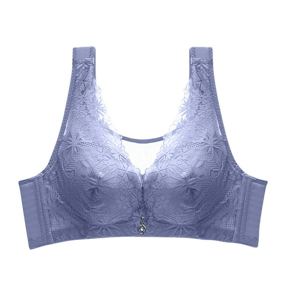 SHTXOZHI Womens No Underwire Lace Bras Push Up Everyday Bras Full Coverage Breathable Bras