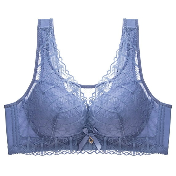 SHTXOZHI Womens No Underwire Lace Bras Push Up Everyday Bras Full Coverage Breathable Bras