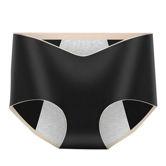 SHTXOZHI Womens Period Underwear High Waisted Leakproof Panties Full Coverage Breathable Briefs