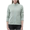 thumbnail image 1 of SHTXOZHI Womens Sherpa Fleece Warm Winter Jacket Casual Long Sleeve Zip Up Coat Outerwear, 1 of 3