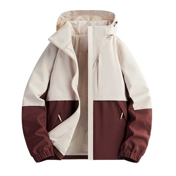 SHTXOZHI Womens Windbreaker Jacket Waterproof Windproof Jacket Lightweight Hooded Coat with Pockets