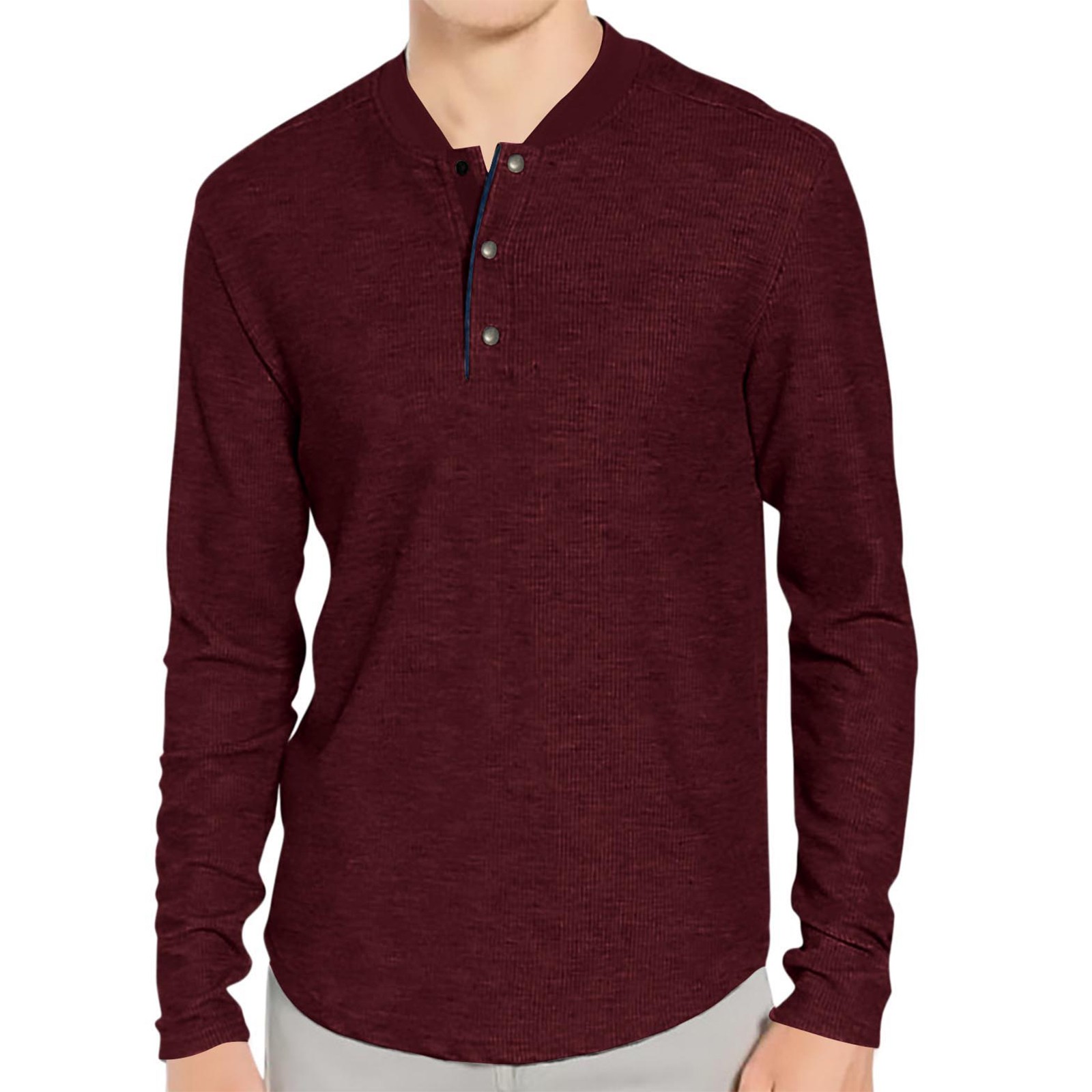 SHUDAGENG Mens Flannel Shirt Regular Version Long Sleeve Cotton Plaid