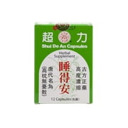 SHUI DE AN CAPSULES - Herbal Supplement 12 Capsules