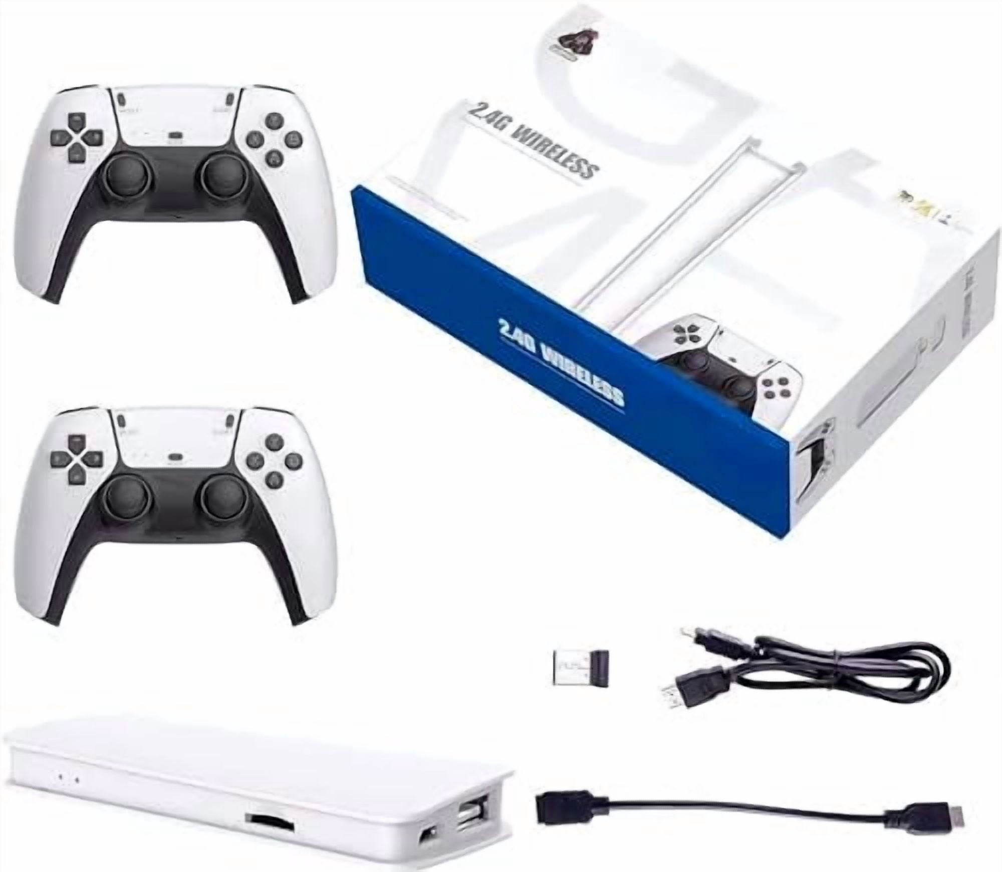 SHUNAN 2025 New Retro Play Machine with 20000+ Plays, 4K Output, 18 Classic Emulators, Dual 2.4G Wireless Controllers - Plug & Play Video Play Stick (64GB)