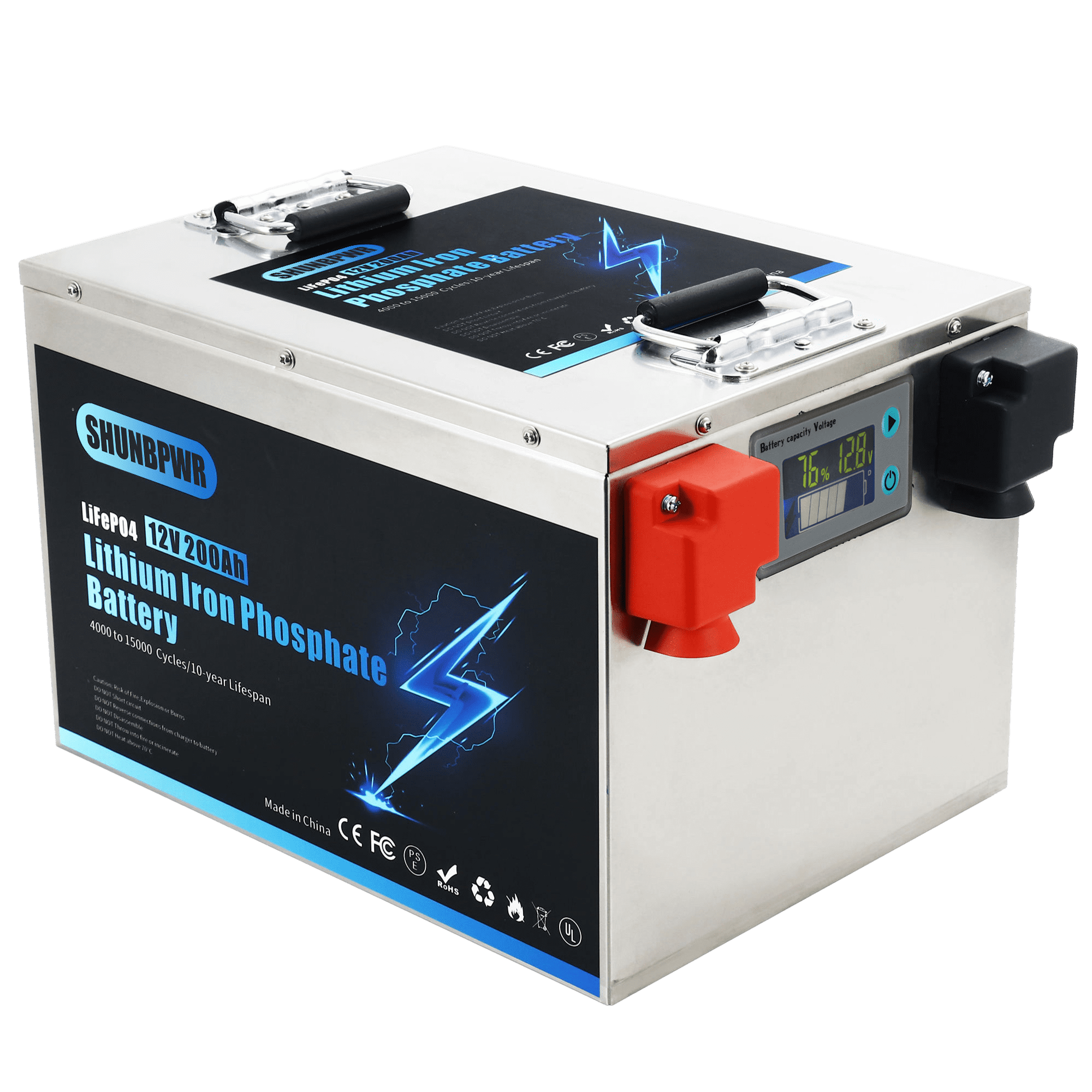 Deep Cycle Battery, RV Battery, 200AH Lithium Battery