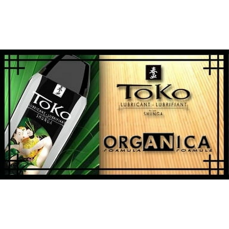 SHUNGA Toko Organica Lubricant 165ml/5.5oz - Liquid Sexual Lube, Slippery  Arousal, Long-Lasting - Walmart.com