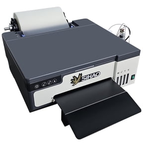 SHUNHENGYE A3L18050 DTF Roll Printer with XP600 Nozzle 33cm Max Width 6-Color CISS White Ink Mixer