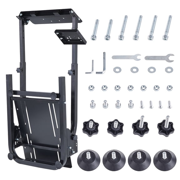 SHUNHENGYE G29 Gaming ART Folding Stand Carbon Steel Adjustable Stand Wheels/Pedals/Shifters NOT INCLUDED
