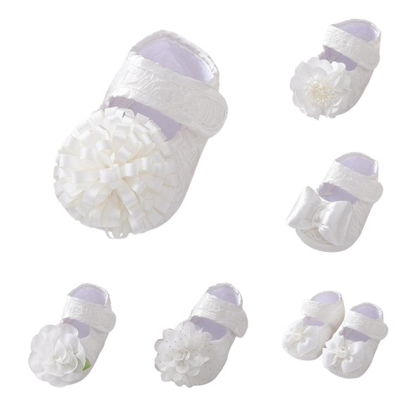 SHUNSUI Baby Shoes Fashionable Pattern Cute Flower Decoration Hook Loop Lightweight Walking Shoes High Tops Girls Girls Dress Shoes Glitter Shoes Toddler Boy Size 6 on Shoes for Kids Shoes Toddler
