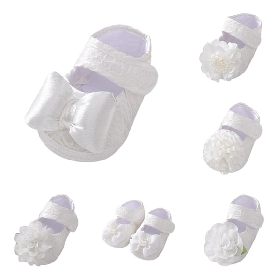 SHUNSUI Baby Shoes Fashionable Pattern Cute Flower Decoration Hook Loop Lightweight Walking Shoes High Tops Girls Girls Dress Shoes Glitter Shoes Toddler Boy Size 6 on Shoes for Kids Shoes Toddler