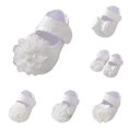 thumbnail image 1 of SHUNSUI Baby Shoes Fashionable Pattern Cute Flower Decoration Hook Loop Lightweight Walking Shoes High Tops Girls Girls Dress Shoes Glitter Shoes Toddler Boy Size 6 on Shoes for Kids Shoes Toddler, 1 of 8