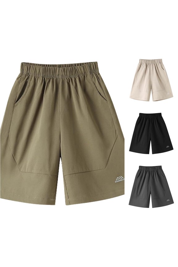 Boys Cargo Shorts Loose Fit Casual Athletic Breathable Outdoor Play Shorts for Kids Youth Comfortable Shorts Boys Nab Shorts Referee Kids Boy Clothes 18 Months Baby Shorts 9 Months Athletic