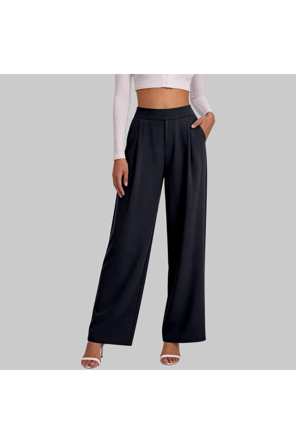 Effortless Everyday ’s Straight Leg Casual Pants for Work and Weekend Comfort Modern Style Trousers with Breathable Easy Fit Versatile Wardrobe Staple Womens Flare Leggings Casual Pants Women