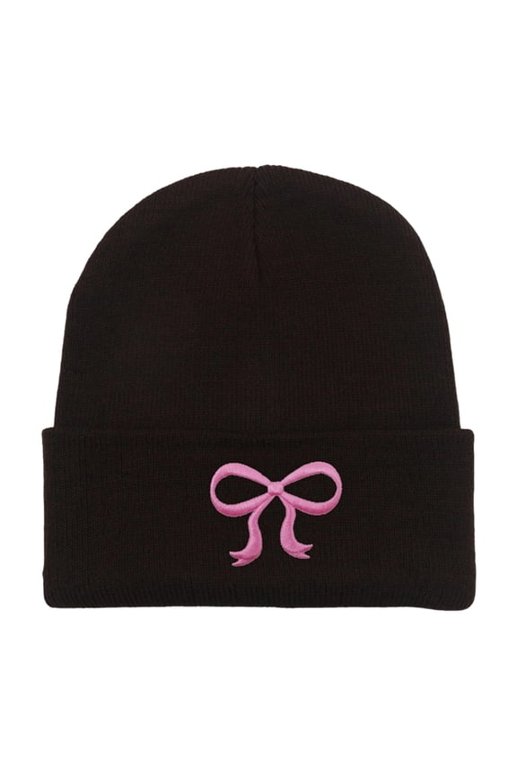 Knitted Beret Hat with Bow Embroidery Winter for Outdoor Warm Slouchy Cap Colorful Winter Hats Women Men's Hat Spit Hat French Decorative Women Mens Hats Tan Wool Hat Men Barrette Hats Women