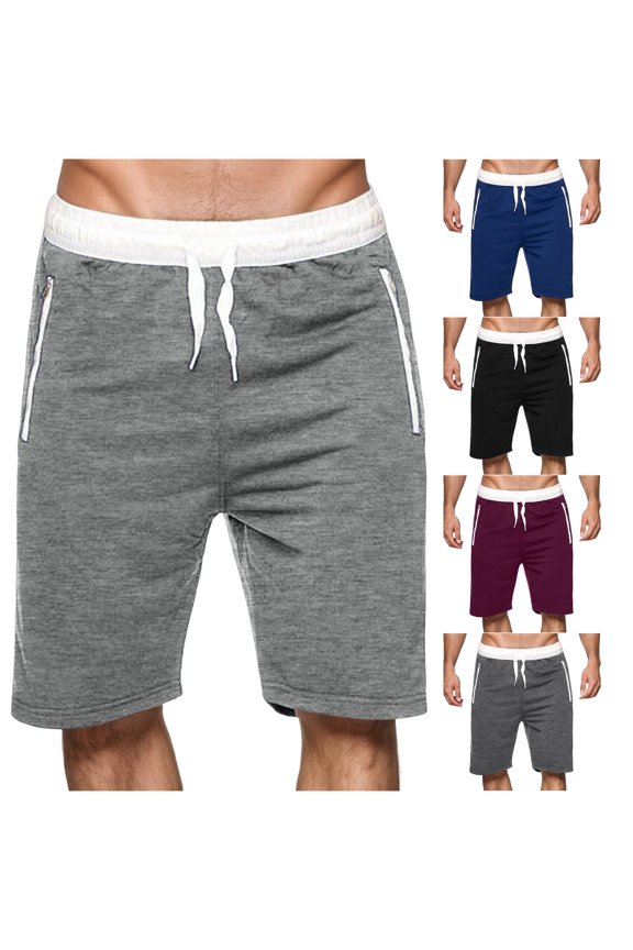 Men's Casual Shorts for Daily Wear Relaxed Fit Comfortable Summer for Sports and Leisure Versatile Style for T Shirts and Vests Adjustable Athletic Shorts Shorts for Men Workout Short Shorts